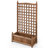 Georgia-May Wood Planter Box with Trellis-890813546