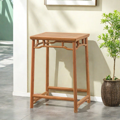 All solid wood flower rack antique storage rack
