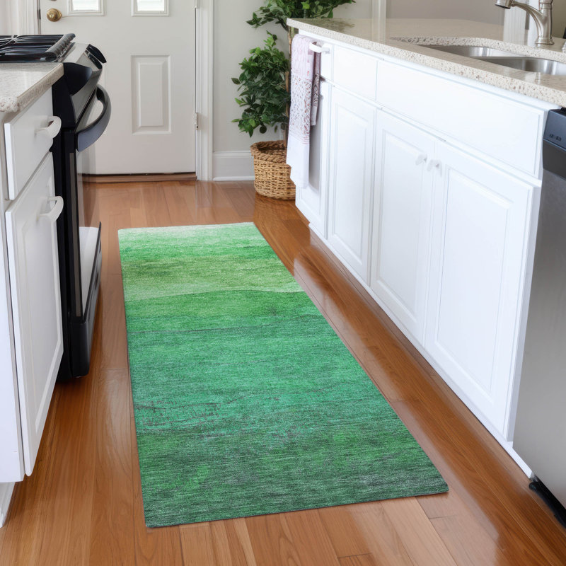 Premium Machine Washable Mehara AMF1699 Stripes Rug, Runner 2'3" x 7'6"