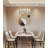1-Light Chrome LED Pendant With Clear And Smoke Glass Accents