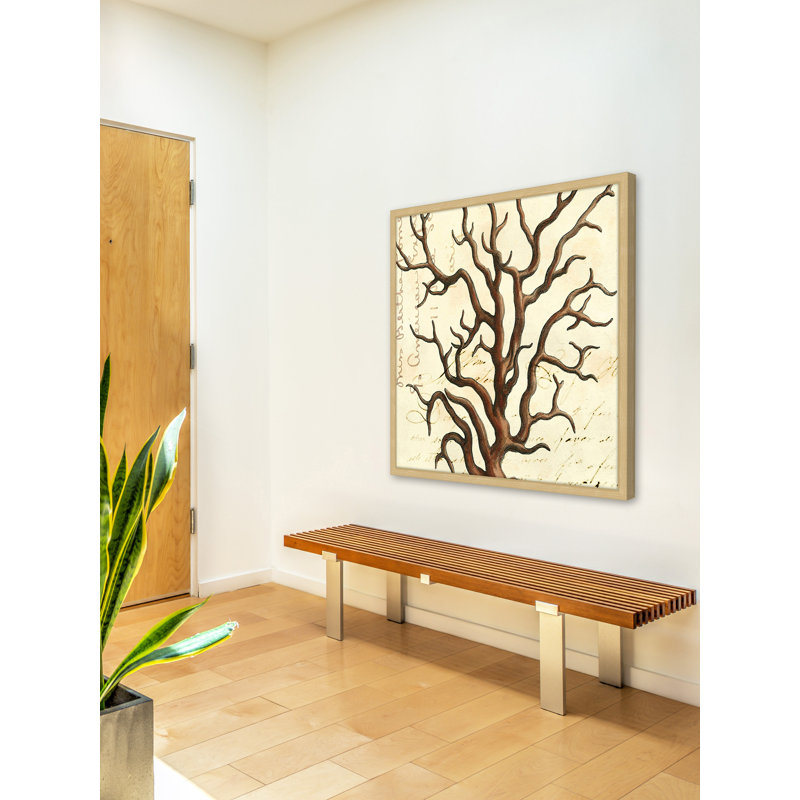"Romance Du Mer I" Framed Print, 12" H x 12" W x 1.5" D