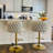 Modern Swivel Adjustable Height Tufted Bars Stools Set of 6-103567623-103567627