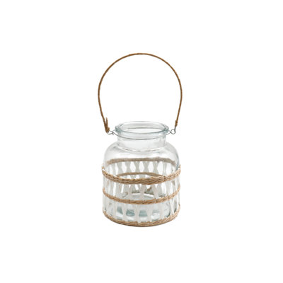 Glass Tabletop Tealight Holder