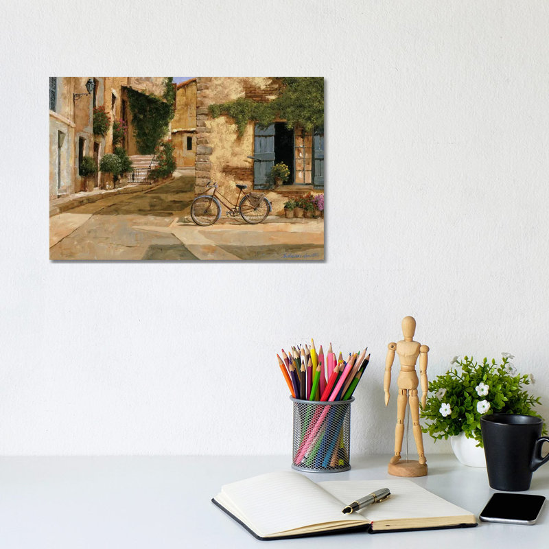 La Livraison by Gilles Archambault - Wrapped Canvas Painting, 20.32 cm H x 30.48 cm W