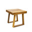 Ensemble de salon d'extérieur en bois d'acacia - Fauteuil et repose-pieds-491792282