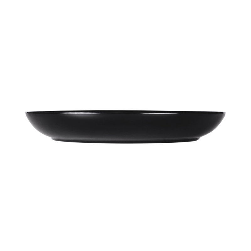 Mélamine noir / plateau blanc, Noir