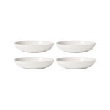 Lenox French Perle Scallop Dinner Bowls, Set Of 4