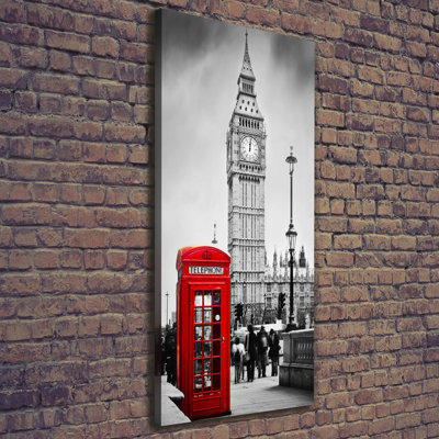 Big Ben London - Wrapped Canvas Print