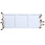 Balancelle de patio en bois Topmax-17564537