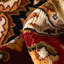 Tapis traditionnel ivoire Belliere Medallion Kashan-21350760