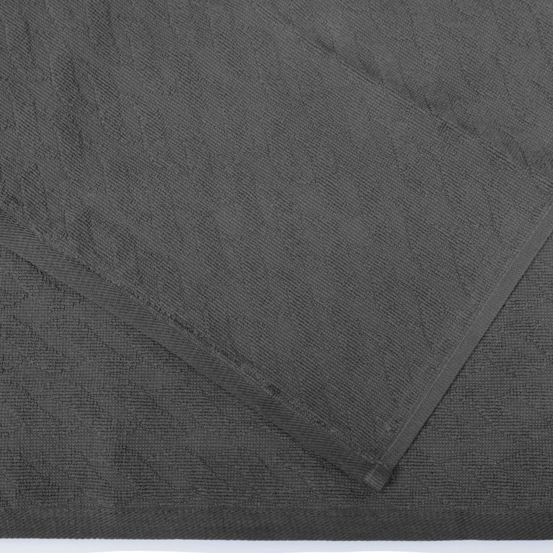 Ensemble de 4 serviettes de bain Nisswa, Gris