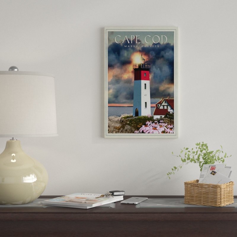 «Cape Cod», impression sur toile, H 18 po x l 12 po x P 1,5 po, Toile tendue, Pas de tapis