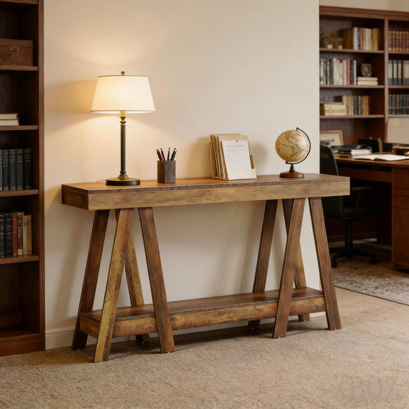 2-Tier Hall Table,Entryway Table,Functional Console Table
