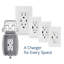 Ensemble de 5 prises de courant Levth 20 Volt et chargeur USB 20-20 Leviton Decora