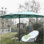 Grand parasol d'extérieur double face 14,8 pi avec manivelle (kaki) (sans base)-1036814083