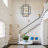8 Light Pendant in Transitional Style - 22 Inches Wide by 28 Inches High Open Frame Cage-804310054