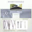 11 pi. L 11 pi. X P 11 pi. D Auvent escamotable en acier