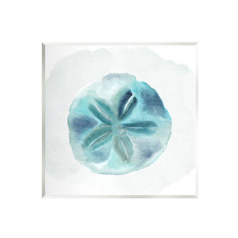 «Beachy Blue Sand Dollar», art mural par Kim Allen
