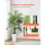 Palmier artificiel artificiel avec plante blanche Areca-1673857828