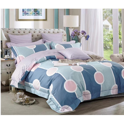 Ensemble de housse de couette en coton