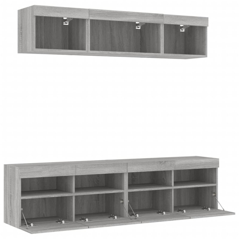 Unfinished Entertainment Centre for TVs up to 70" with Fireplace Included