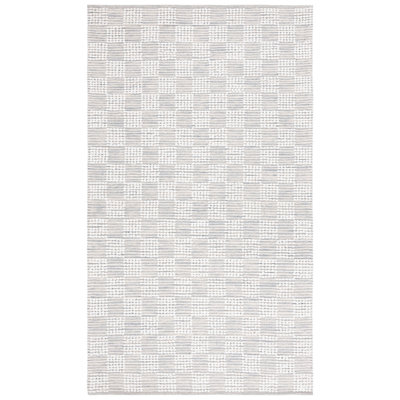 Tapis argent / ivoire Thanbir 979
