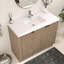 Meuble-lavabo autoportant 41,7 po Monterey + lavabo en acrylique noir renforcé (portes à droite)-797489836-803873551