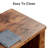 Farmhouse Hall Tree – Bench, Shoe Storage, Side Baskets & Hooks for Entryway-157958014-78065244