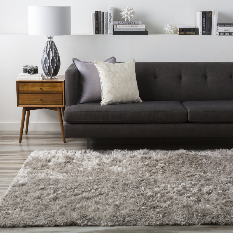 Braunste Wool Indoor Rug, Rectangle 5' x 8'