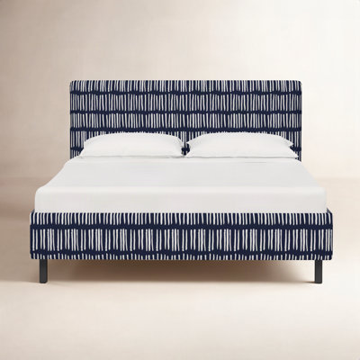 Lazlo Cotton Upholstered Bed