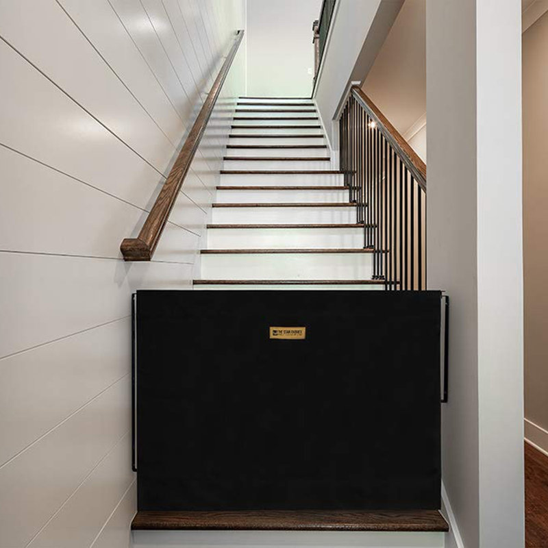 Safety Gate, Black, 32" H x 42.5" W x 0.15" D