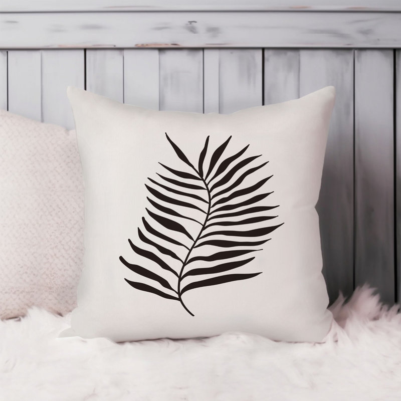 Botanical The Black Leaf Botanicals Leaf Bohemian, 20" x 20"