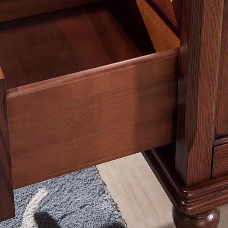 Walnut Solid Wood Shoe Storage Bench