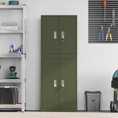 Storage Cabinet Steel Lockable