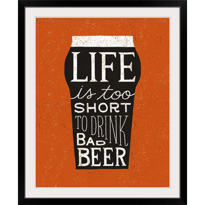 «Anji Craft Beer I» par Michael Mullan, art textuel