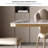 Simple Rectangle Sintered Stone Dining Table