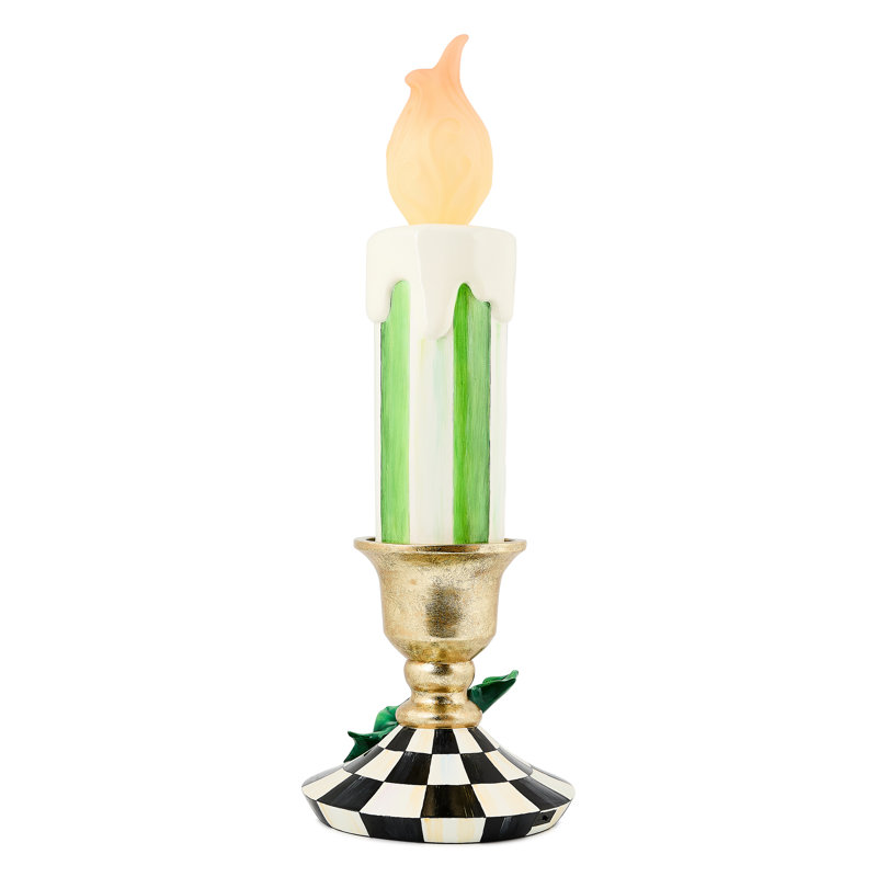Check It Out Illuminated Trophy Candle