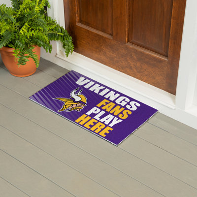 Tapis PVC Minnesota Vikings, 28 po x 16 po