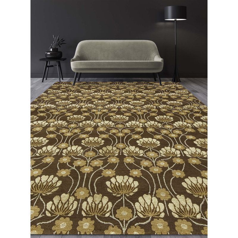 Floral Area Rug, Rectangle 3' x 5'