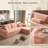 Boneless 106" Cloud Upholstered Sectional Couch With L-shape Chaise Modern Modular Sofa For Living Room Bedroom-440793233-448955172