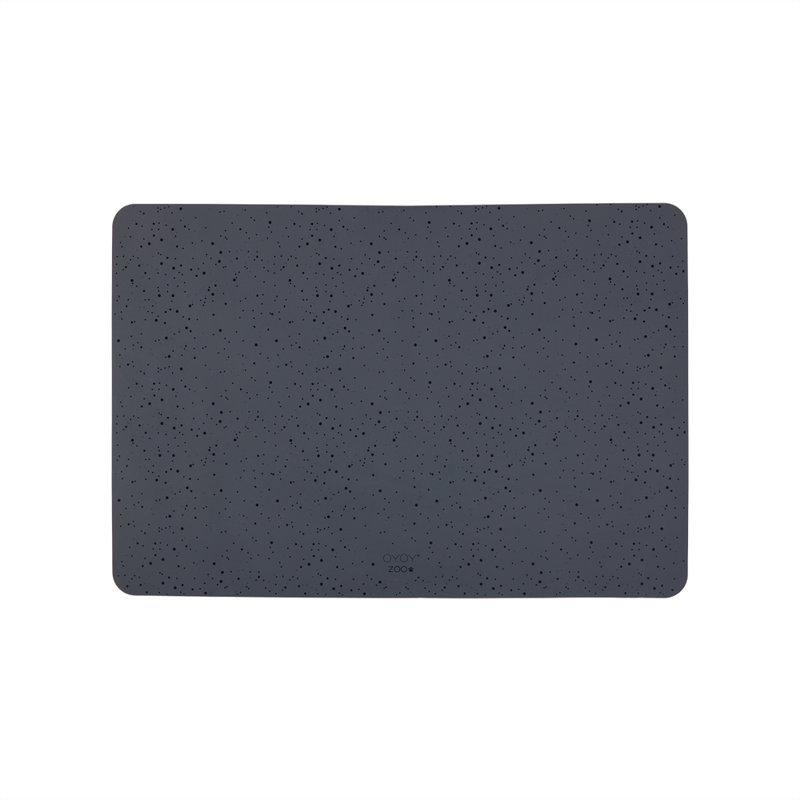 Koko Dog Placemat, Black