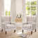 Angiolino Upholstered Button Tufted Small Accent Chair Armchair