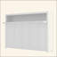 Lit escamotable avec tablettes, lit escamotable en métal au design pliable et peu encombrant