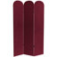 Cloison pliante en velours 3 panneaux Wayt