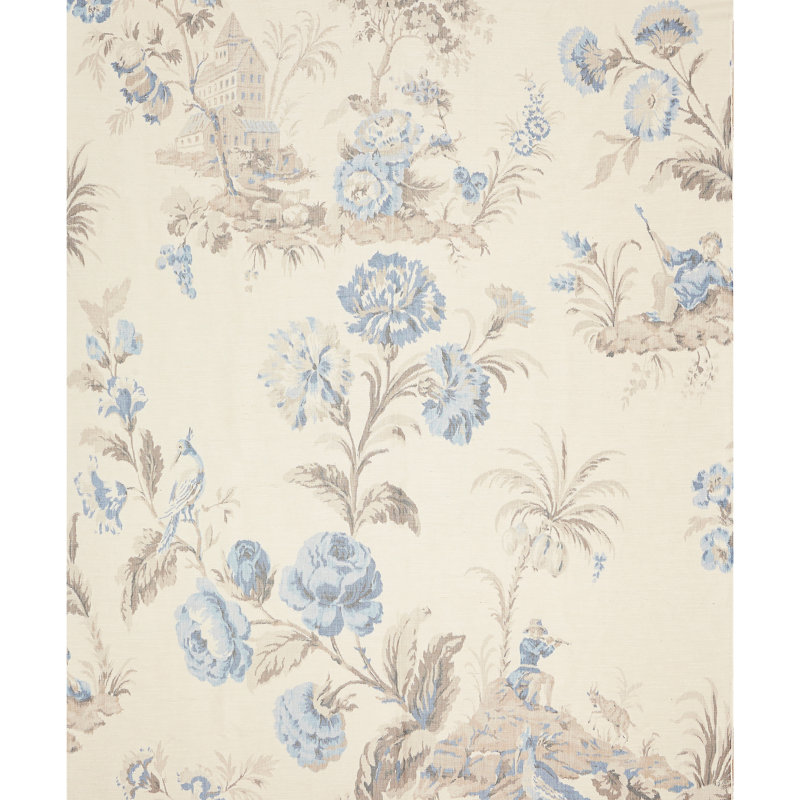 Tissu Jardin Somerset, Porcelaine