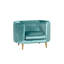 Ortiz Velvet Barrel Chair