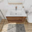 Meuble-lavabo mural avec lavabo en gel-1146899909