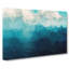 Boat Out To Sea In Abstract - Wrapped Canvas Print-55312119