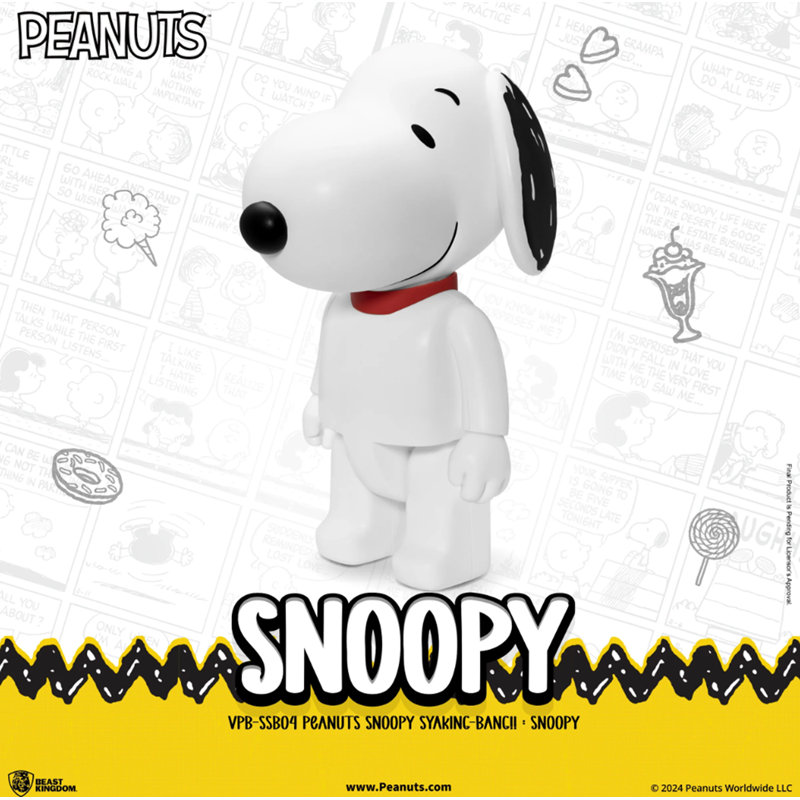 Peanuts Snoopy Piggy Bank Statue