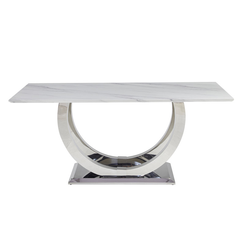 69.30 Inch Rectangular Dining Table (Not Including Chair)
